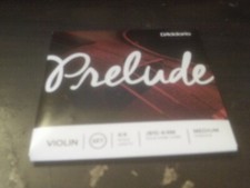 D'Addario Prelude Violin 4/4 J810 4/4Medium Soild Steel Core