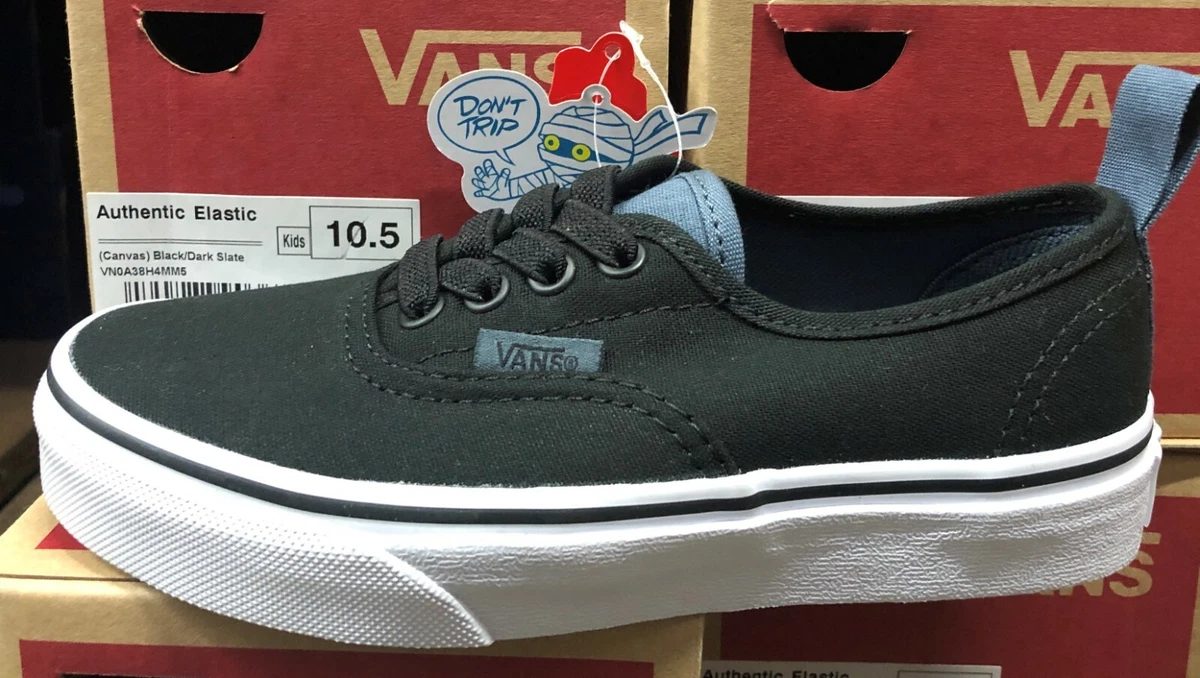 Vans authentic 2024 black kids