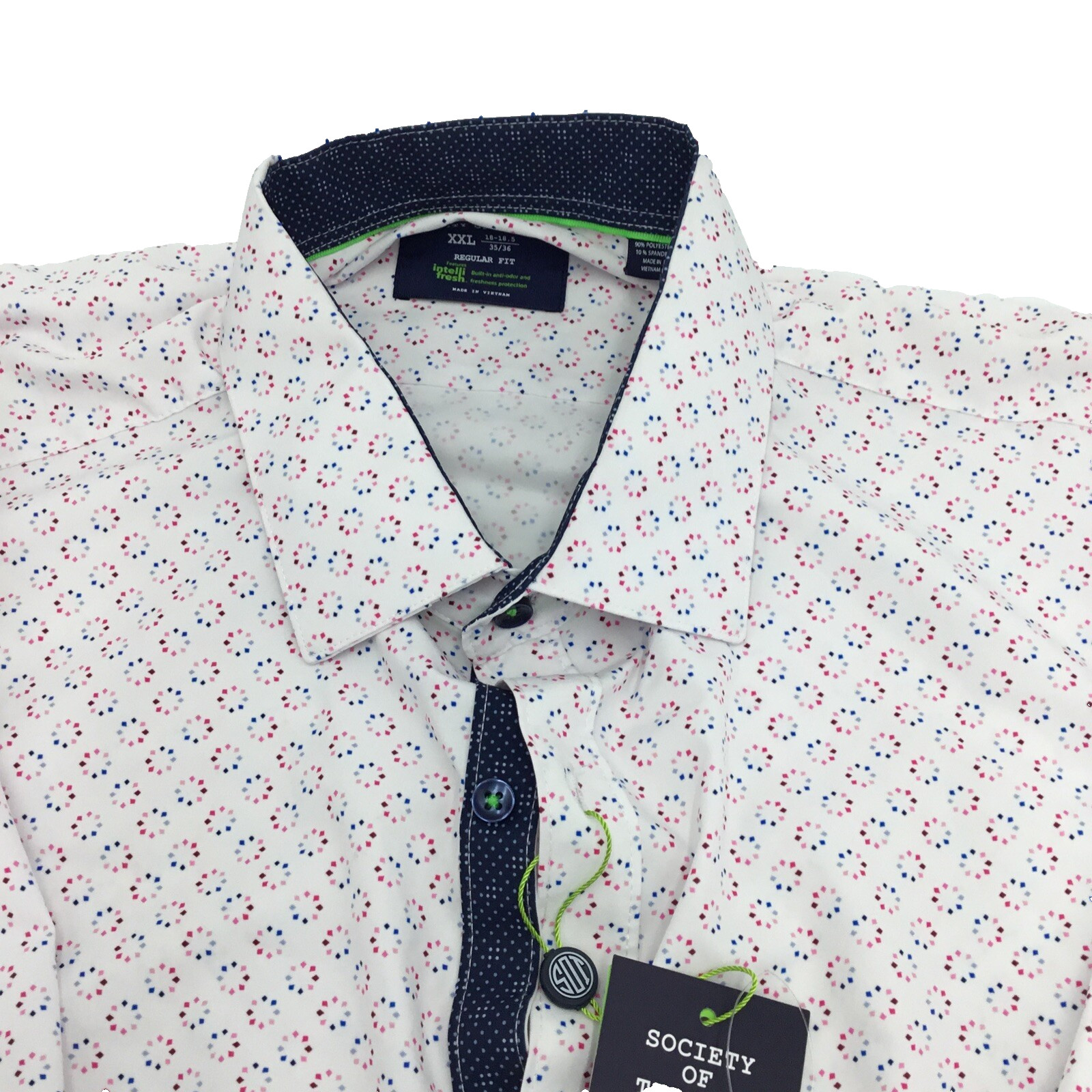 Society of Threads Regular Fit, белый, XXL 18-18, 5, 35/36