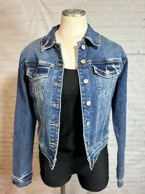 Vigoss Studio women s fitted Denim Jacket size Small - WCLTH 001