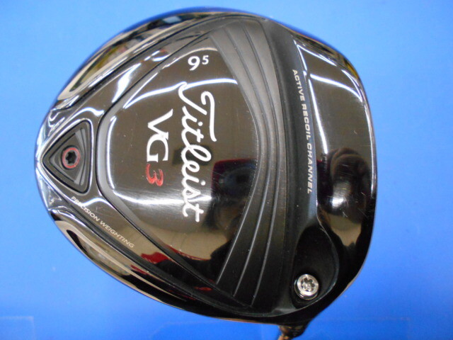 ゴルフさん専用　ガミンエス六十二　黒10個セット KUROKAGE 2016 Titleist VG3 Japan Model 9.5deg S-FLEX DRIVER