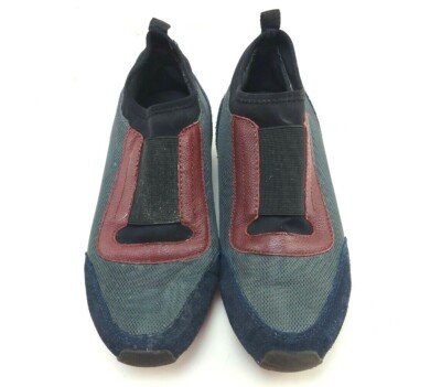 Aerosoles Fun Town Blue Red Fashion Sneaker Jute Trim Women's