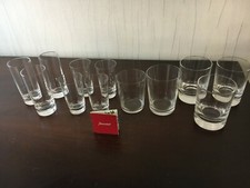 1 Lot Of 12 Baccarat Crystal Tea / Liqueur Glasses Price For The Lot 