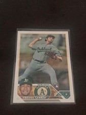 823-6 2023 Topps Series 2 Rookie Freddy Tarnok Oakland Athletics