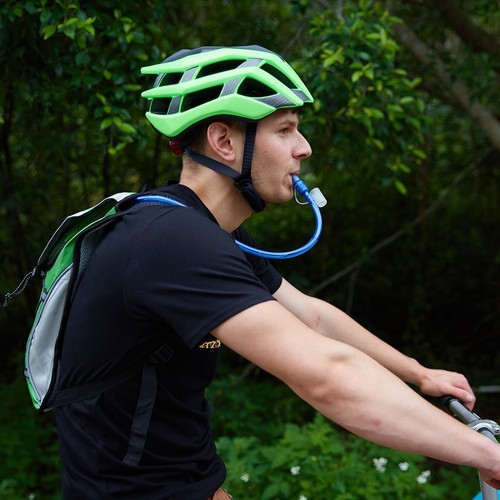 Hydration Pack + 2L Water Bag Hiking Camping Bicycle Backpack Bladder Cycling - Picture 37 of 46