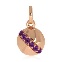 Xen AnhäNger Mit 6 Amethyste Ca. 0,24 Ct. RosèVergoldet