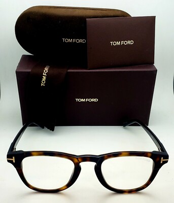 美品 TOM FORD サングラス TF5660F-B 052 New TOM FORD Eyeglasses TF 5660-B 052 49-23 Tortoise Frames