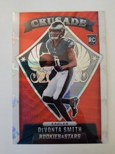 2021 Panini Rookies & Stars - Crusade Red Wave Prizm #CR-25 DeVonta Smith