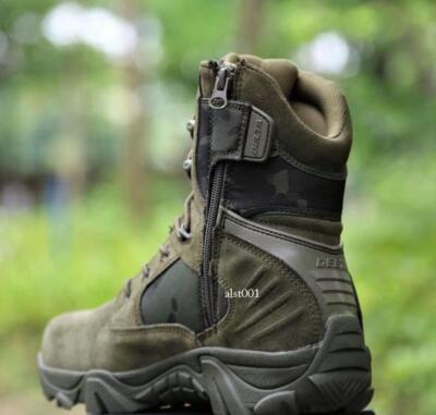 Men Tactical Military Boots Mens Work Shoes Special Force Waterproof Army  Boot