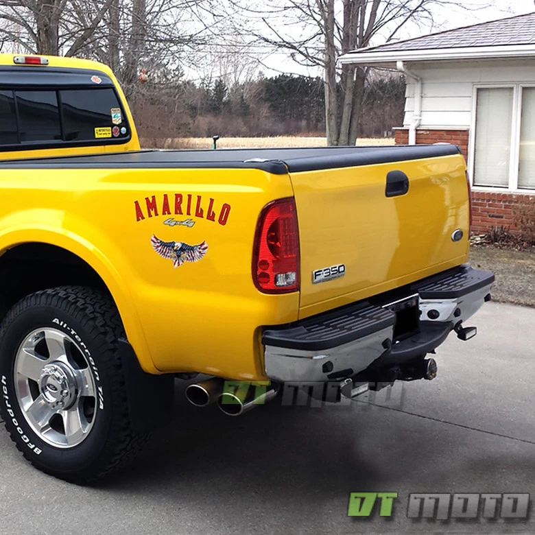 1999-2007 Ford F250 F350 F45 SD 1997-2003 F150 Red LED Tail Lights Signal Lamps - Image 3 of 4