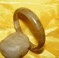 Sammeln Ein alte Chinesische Hongshan Kultur Jade Armbänder