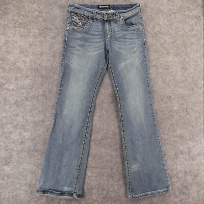 Petrol Jeans Womens Stretch Whitney Bootcut Light Wash Fade