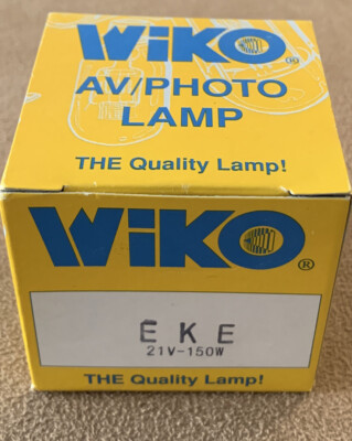 Wiko AV/Photo Lamp EKE 21V-150W New In Box!