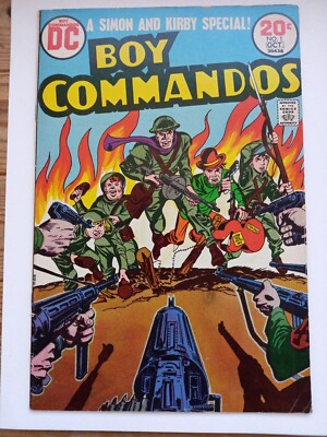 BOY COMMANDOS #1 (Simon/Kirby) DC Comics 1973 FN