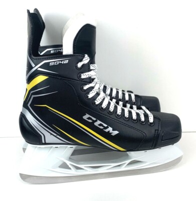 CCM Tacks 9042 Mens Ice Hockey Skates Size US 11 EU 46 Black Yellow | eBay
