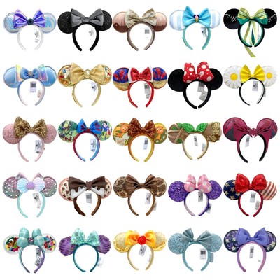 200+ DisneyPark Headband Resort Minnie Ears Kid Adult Gift Princess Bow Haarband