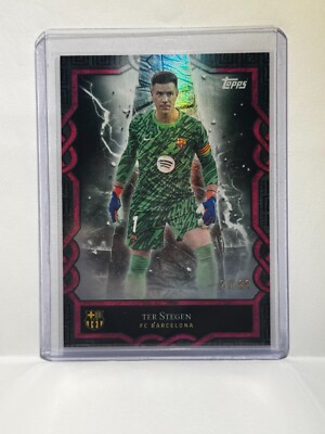 2024 Topps Barcelona Team Set Ter Stegen Monolith /99
