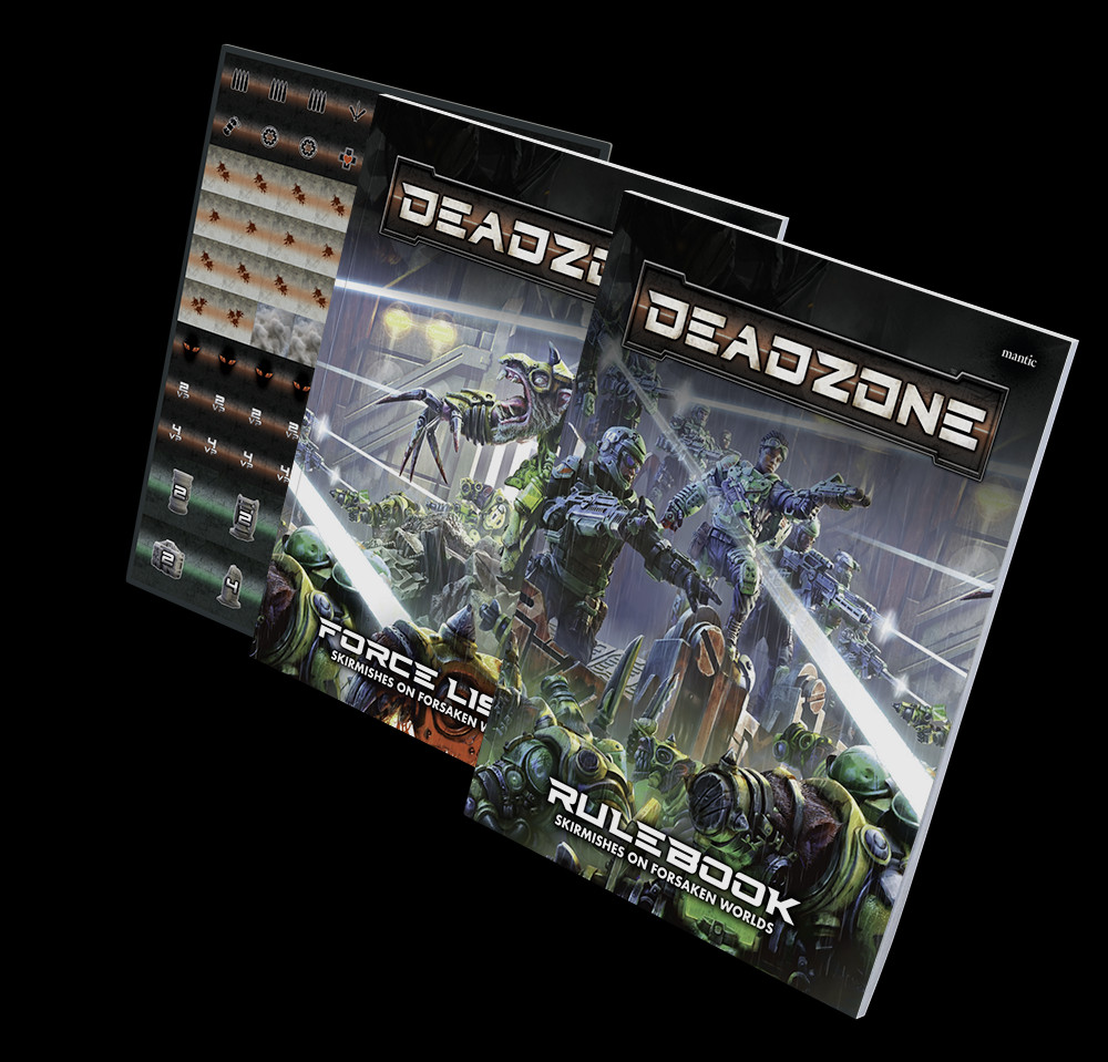 Набор правил Deadzone 30 - Мантическая Scifi-перестрелка 7190₽