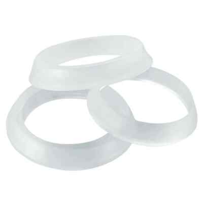 4pcs- Plumbpak washers- (4) PVC 1 1/4'' SINK DRAIN SLIP JOINT WASHERS