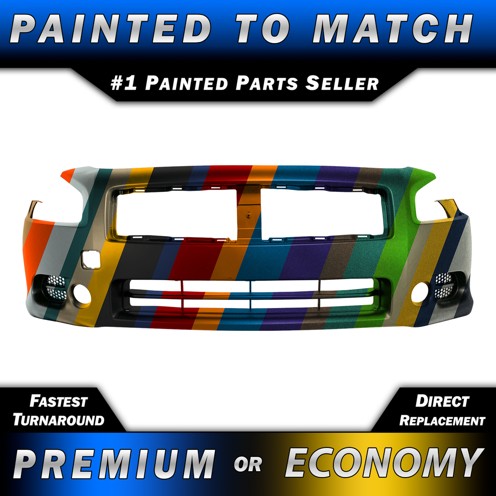 Painted Front Bumper Fascia Cover for 2009-2014 Nissan Maxima OEM Match  