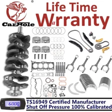 Engine Rebuild Kit Fit Hyundai Kia 2.4L G4KJ Crankshaft+Conrods+Pistons +Gasket