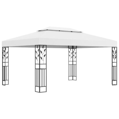 vidaXL Cenador con doble techo blanco 3x4 m - Imagen 1 de 1
