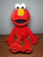 Elmo Nanco Sesame Street 18 Plush Doll w/ Plastic Eyes Red Monster GUC 2006