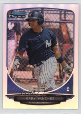 2013 Bowman Draft Top Prospects Chrome Refractor Gary Sanchez #TP-31 0c4