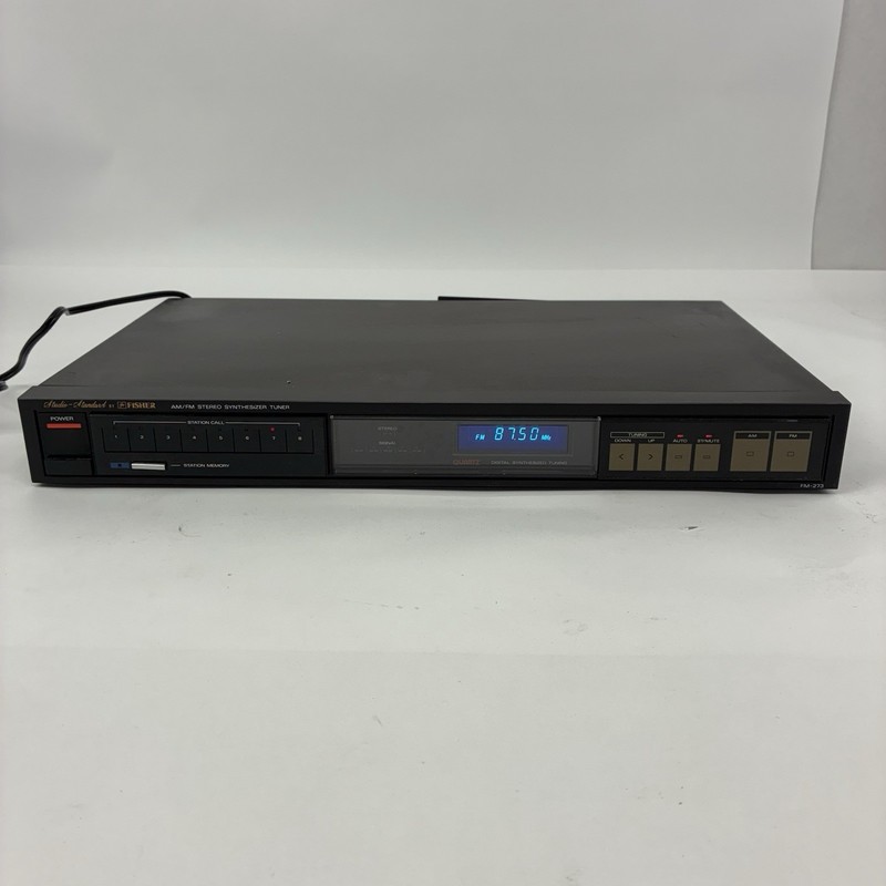 Vintage Fisher FM-273 AM/FM Stereo Synthesizer Tuner Tested Working Condition