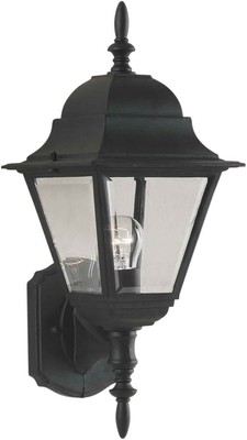 Forte Lighting 1707-01 Outdoor Wall Sconce - Black