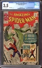 Amazing Spider-Man #2 CGC 3.5 (OW) 1st Appearnace of the Vulture
