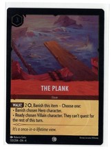Disney Lorcana Ursula's Return The Plank 133/204 Common Cold Foil