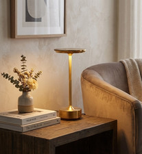 LED Table Lamp USB Rechargeable Lamp Dimmable Night Light ​Cordless Nightstand