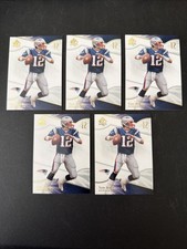 2009 Upper Deck SP Authentic TOM BRADY #21 X 5 🔥GOAT🔥MVP🔥