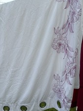 White Eyelet Curtains