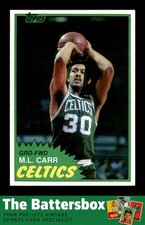 1981 Topps East #72 M.L. Carr   NM/NM+ X3739168