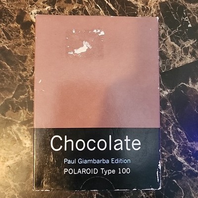 Polaroid Paul Giambarba Edition Type 100 Film Chocolate Expired 10/2009