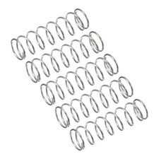 5Pcs Compression Spring 304 Stainless Steel 11mm OD 0.6mm Wire 35mm Length