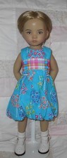 WEE 3 BALLERIA SIZE 6-7.5" BIG BLONDE Braided Bun in Back No Bangs B NWT
