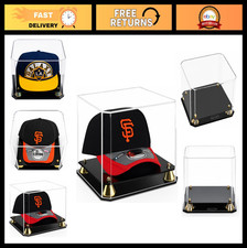 DisplayGifts Pro UV Protection Baseball Cap Hat Display Case Holder Stand Perfec