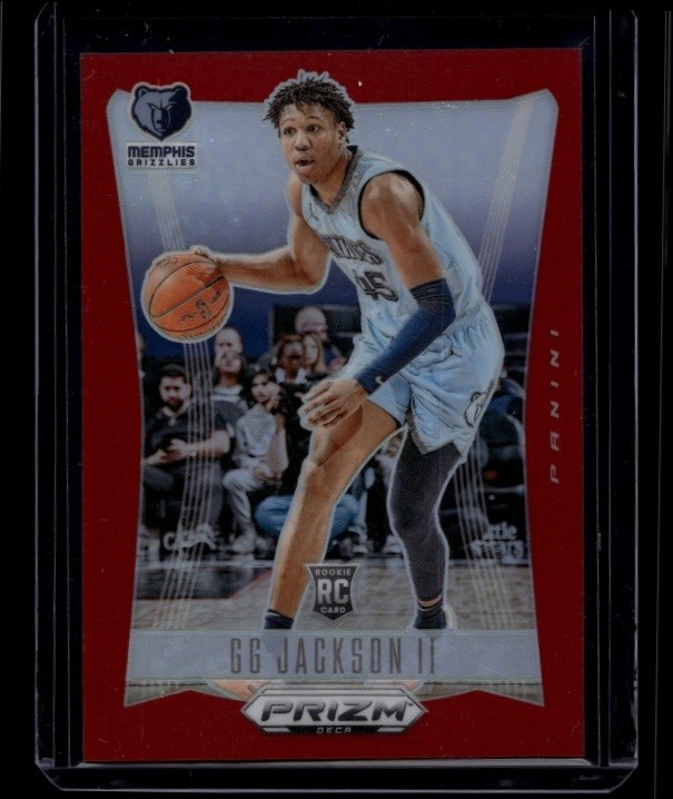 2023-24 Panini Prizm Deca Basketball GG Jackson II #254 RC Rookie Red /199