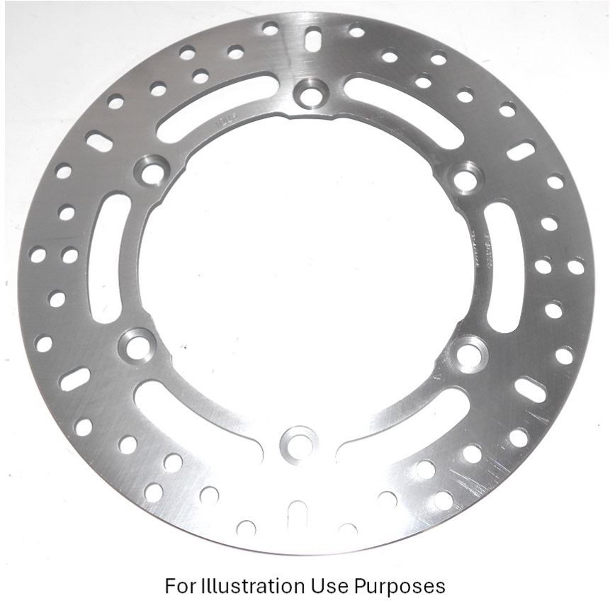 EBC S/Steel Solid FR Brake Disc RRHS for Honda CBR 1100 XXX Blackbird 1999-2008