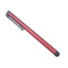 Red Stylus Pen Touch Compact Lightweight for Smart Phones