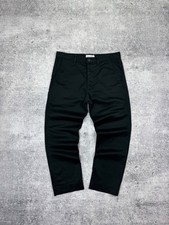 Vintage Saint Laurent Paris Classic Cropped Black Pants Trousers Authentic W30