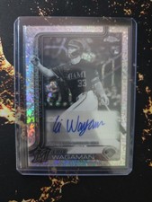 2025 Topps Chrome Update Eric Wagaman Auto RC Black & White Mini-Diamond #AC-EW