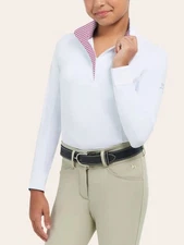 R.J. Classics Tori Junior Long Sleeve Show Shirt - Ponies