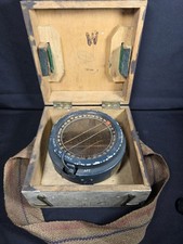 RARE WWII BRITISH AIR MINISTRY TYPE P.6 AIRCRAFT COMPASS &ndash; 1942