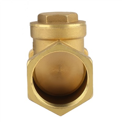 DN32 Female Thread Brass NOn Return Swing Check Valve 232PSI Prevent Water New