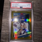 JOSH ALLEN Donruss Press Proof Gold Mask #225 2021 Buffalo Bills