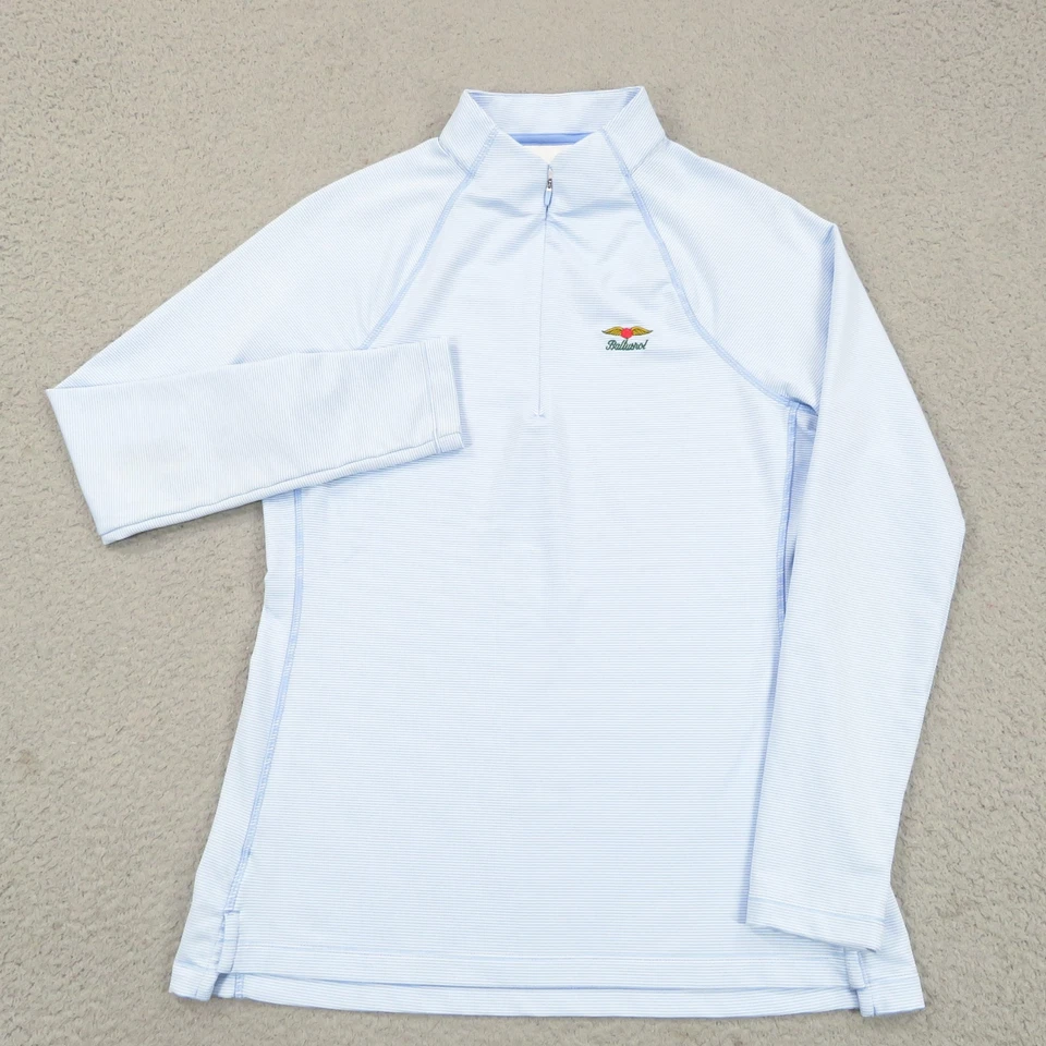 Jaqueta Peter Millar Feminina Média Branca Azul Baltusrol Performance Katy Golf UPF - Imagem 2 de 4